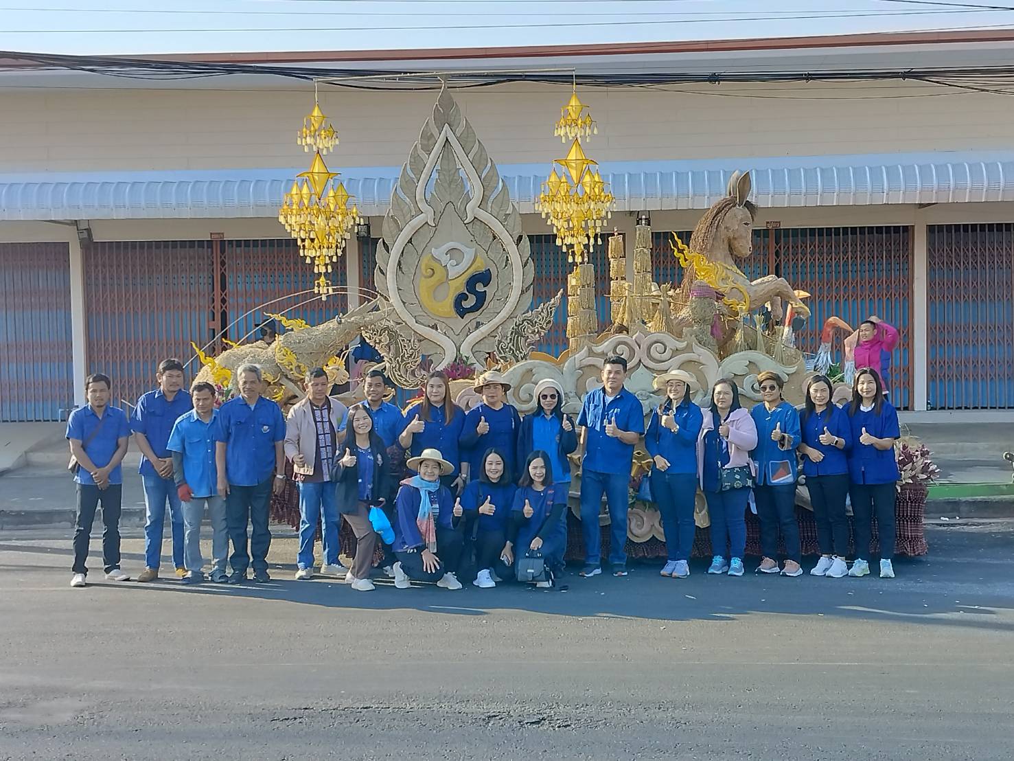 โครงการร่วมกิจกรรมจัดงานข้าวมะลิหอม ปลาจ่อมกุ้ง ชมทุ่งนกประโคนชัย